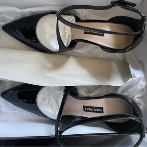 Waiting to come home to you… NW Micaela Strappy Pumps - Black Patent